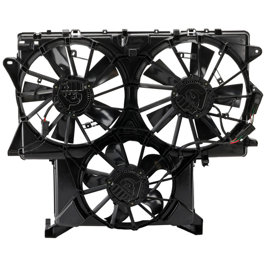 Radiator Cooling Fan Assembly, 3.0L Turbo, Tri-fan