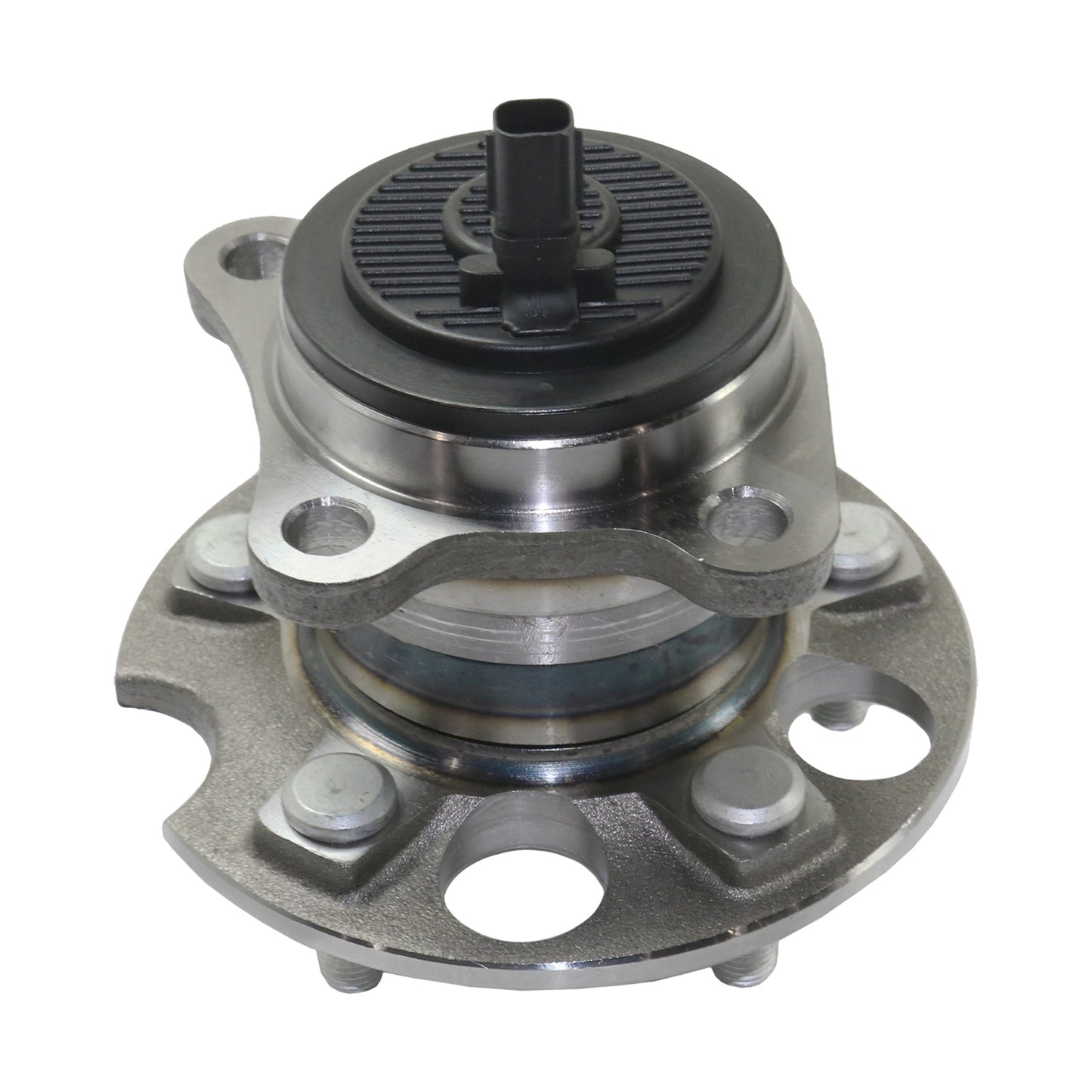 Rear, Driver Side Wheel Hub, With Bearing, 5 x 4.5 in. Bolt Pattern, FWD