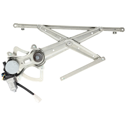 Front, Driver Side Window Regulator, Power, With 5 Prong Connector
