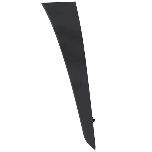 Rear, Passenger Side Bumper Trim, Black
