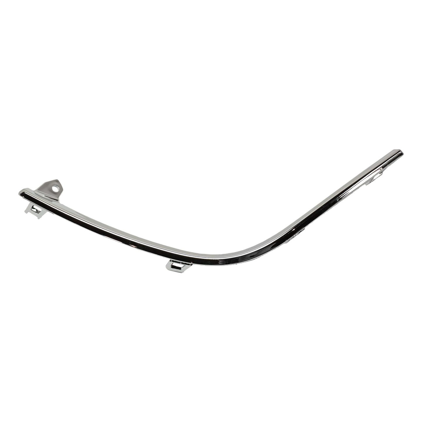 Rear, Passenger Side, Upper Bumper Trim, Chrome, Upper Piece Bumper Molding