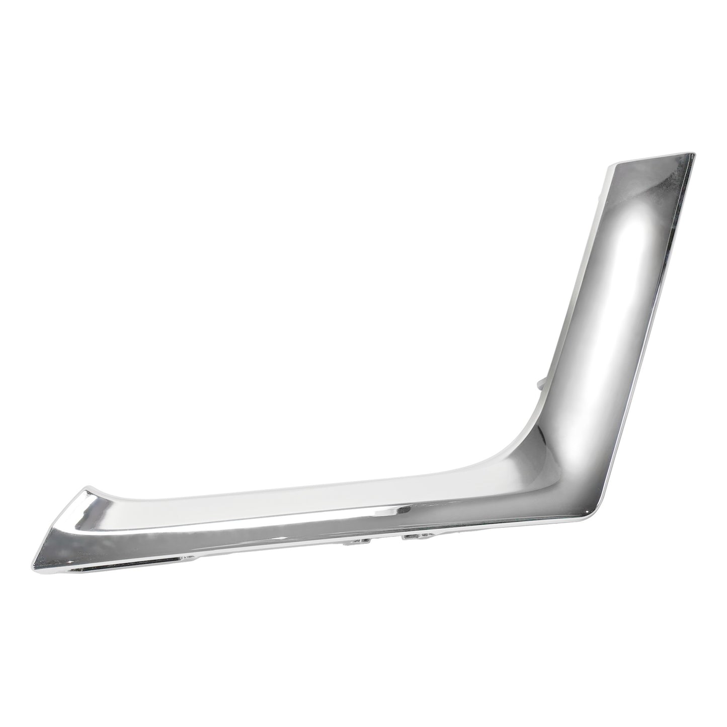 Rear, Driver Side, Lower Bumper Trim, Chrome, Lower