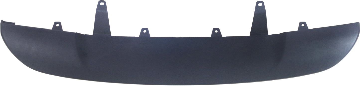 Rear Valance, Bumper Guard, Textured
