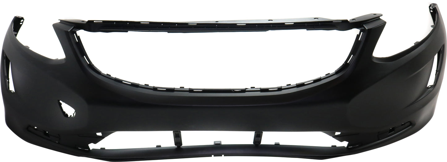 Front Primed Bumper Cover, Without Headlight Washer Holes, CAPA Certified