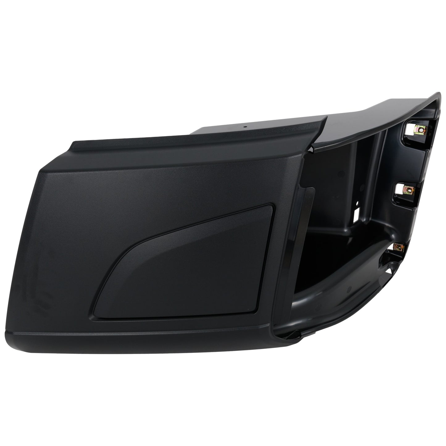 Front, Driver Side Bumper End, Primed Plastic