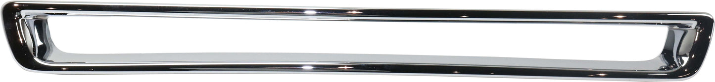 Решетка радиатора переднего центрального бампера, хром