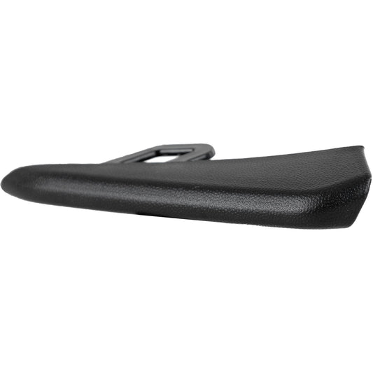 Front, Passenger Side, Upper Bumper Trim, Textured Black