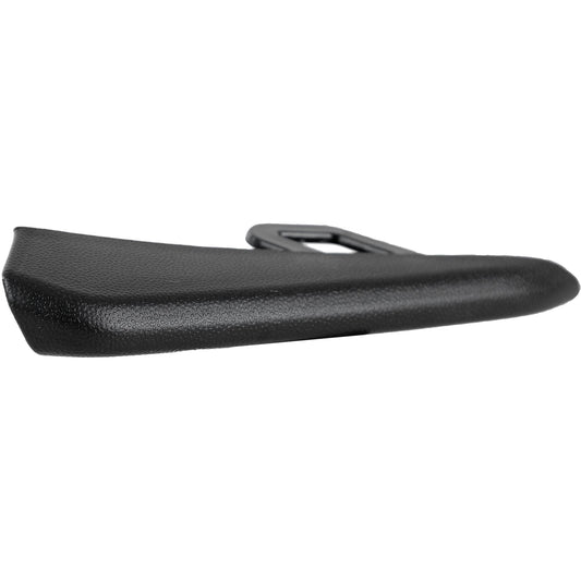 Front, Driver Side, Upper Bumper Trim, Textured Black