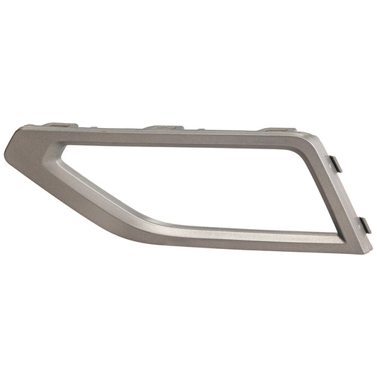 Front, Driver Side Fog Light Trim, Silver, without R-Line Package