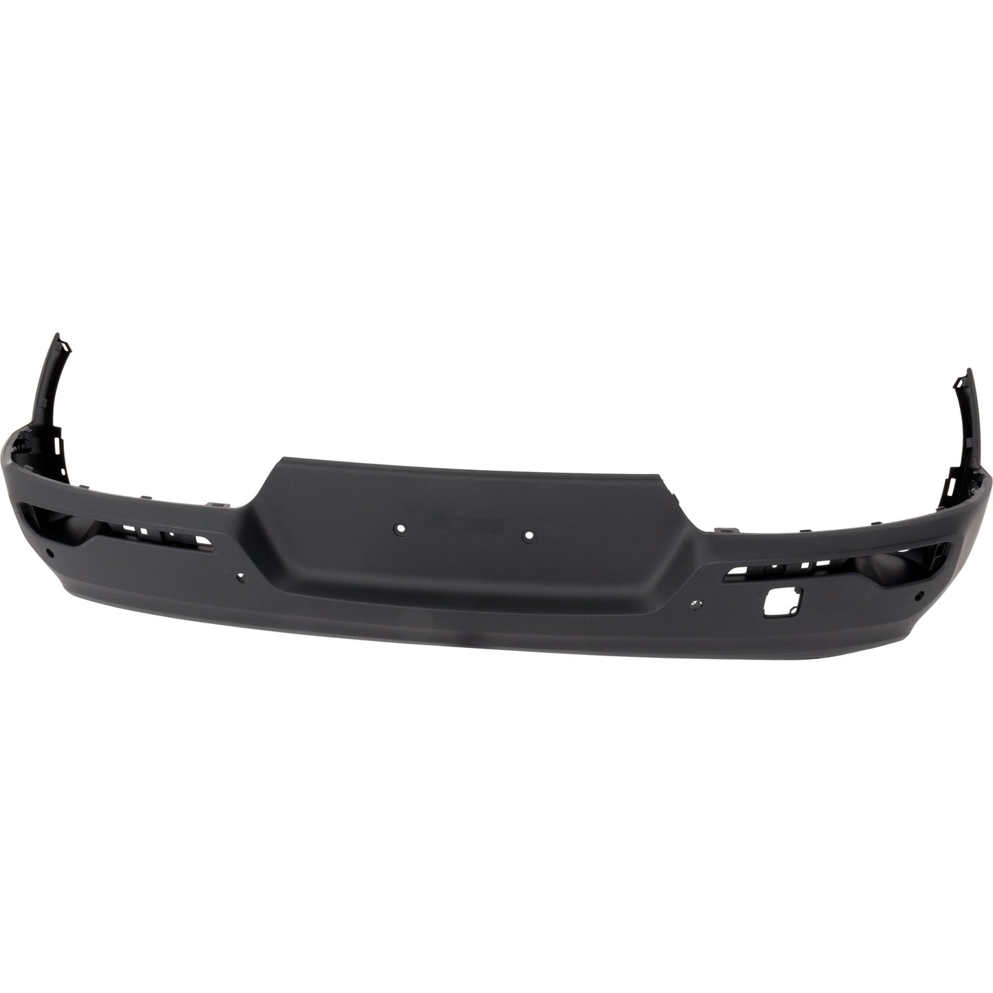 Текстурированная накладка на задний бампер для моделей с отверстием для датчика помощи при парковке и отверстием для датчика помощи при параллельной парковке