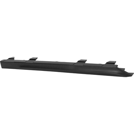 Rear, Passenger Side Bumper Trim, Textured Black