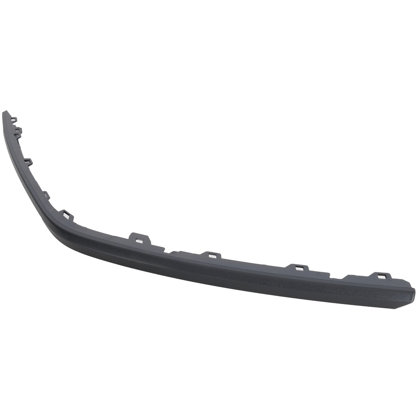 Rear, Driver Side, Outer Bumper Trim, Black