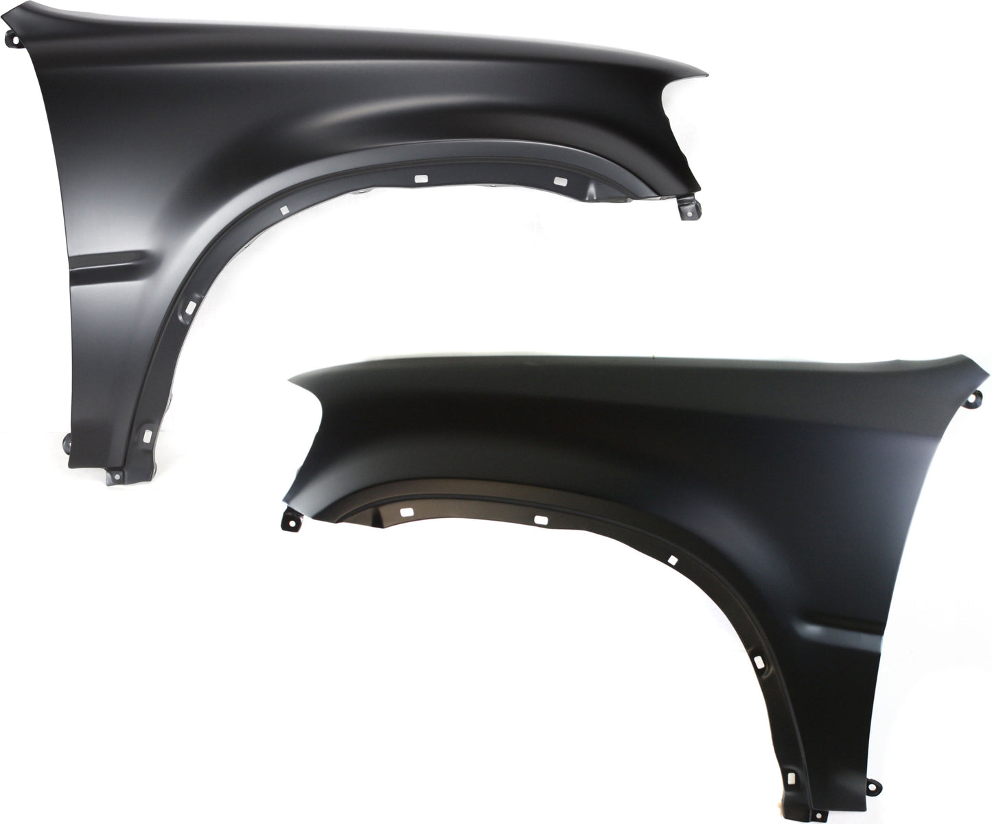 Front, Driver and Passenger Side Fenders