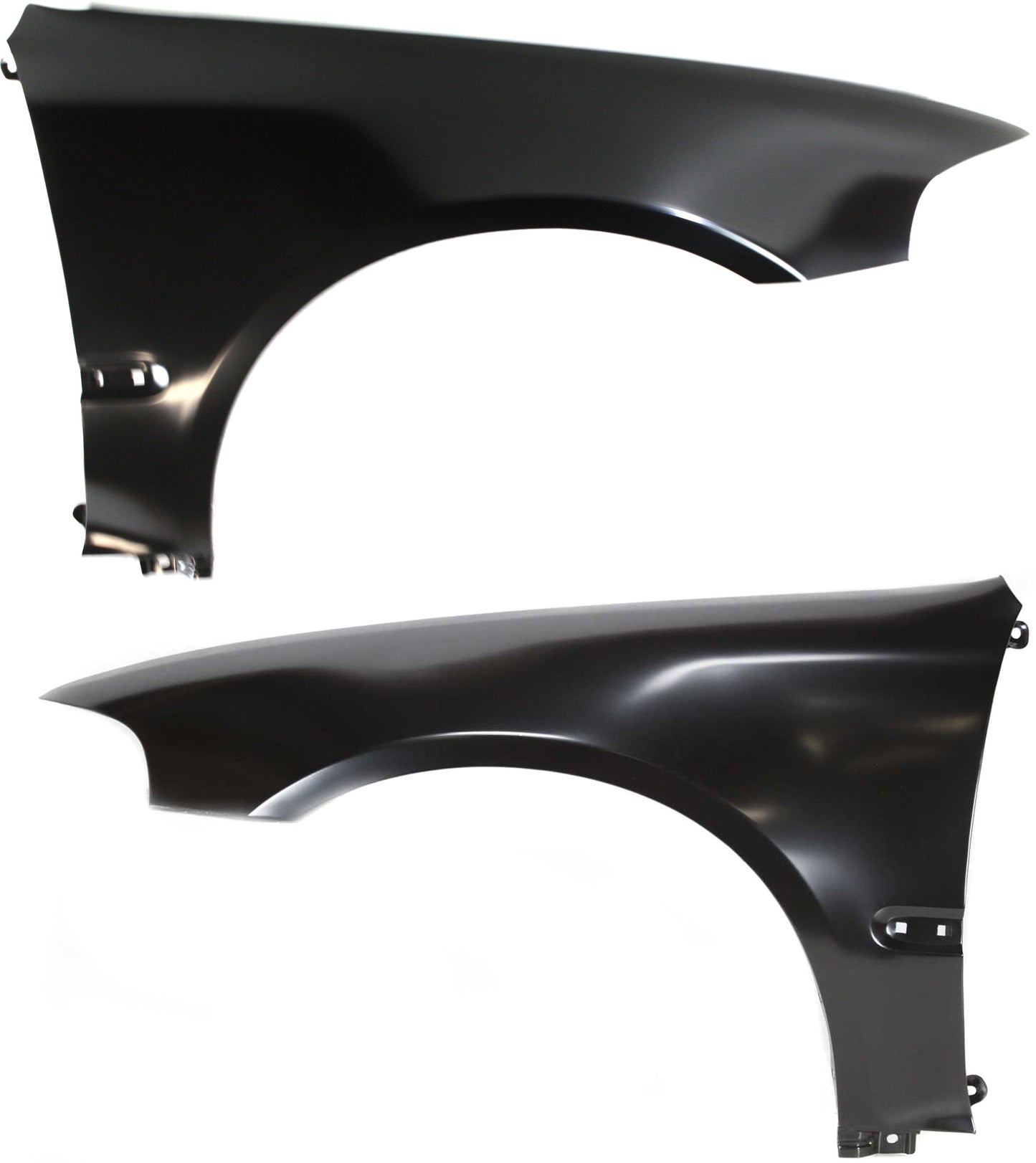 Front, Driver and Passenger Side Fenders, Hatchback/Coupe