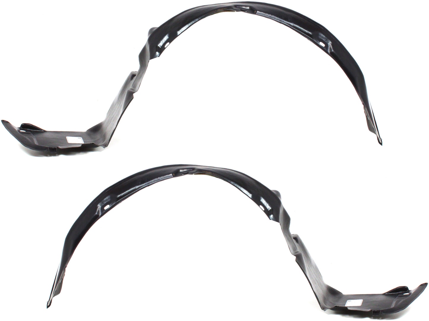 Front, Driver and Passenger Side, Fender Liner