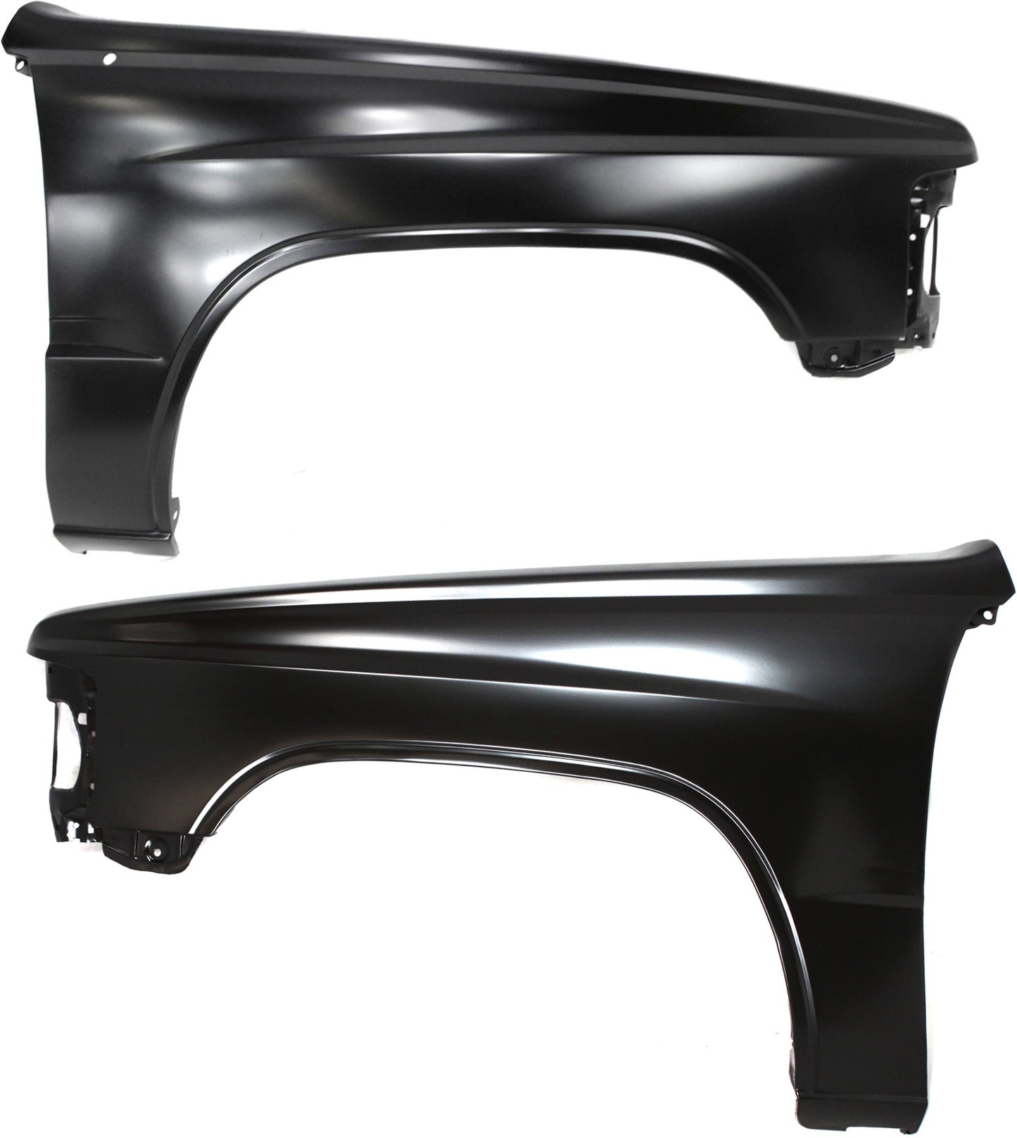 Front, Driver and Passenger Side Fenders, RWD