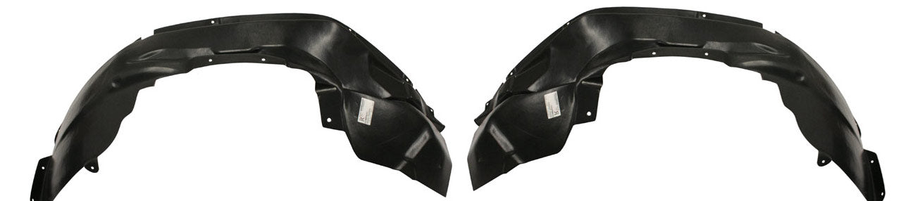 Front, Driver and Passenger Side, Fender Liner