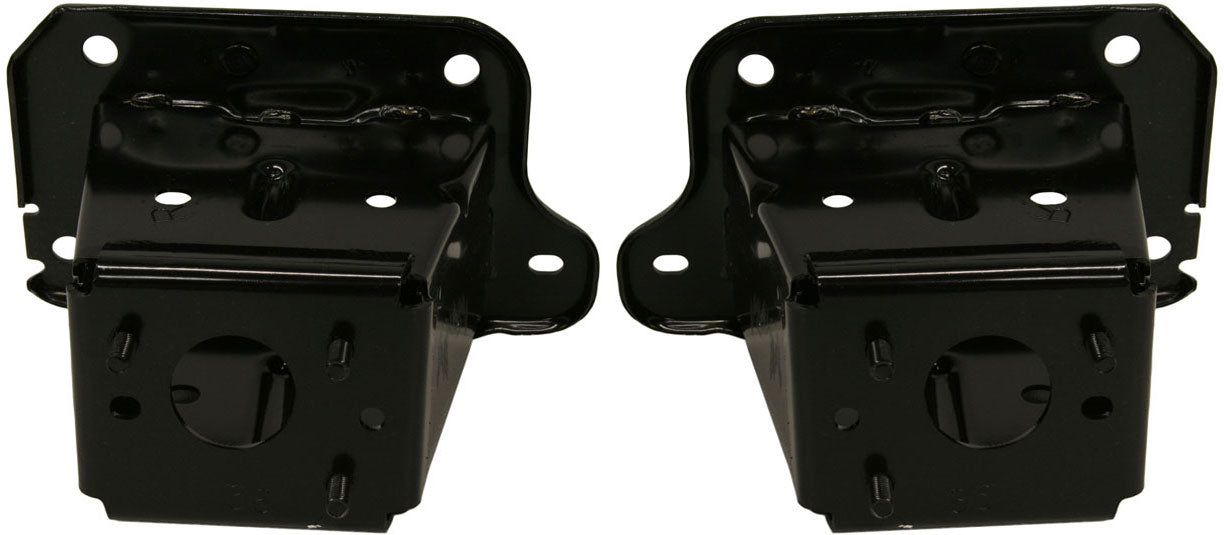 Front, Driver and Passenger Side Bumper Brackets, Mounting Stay