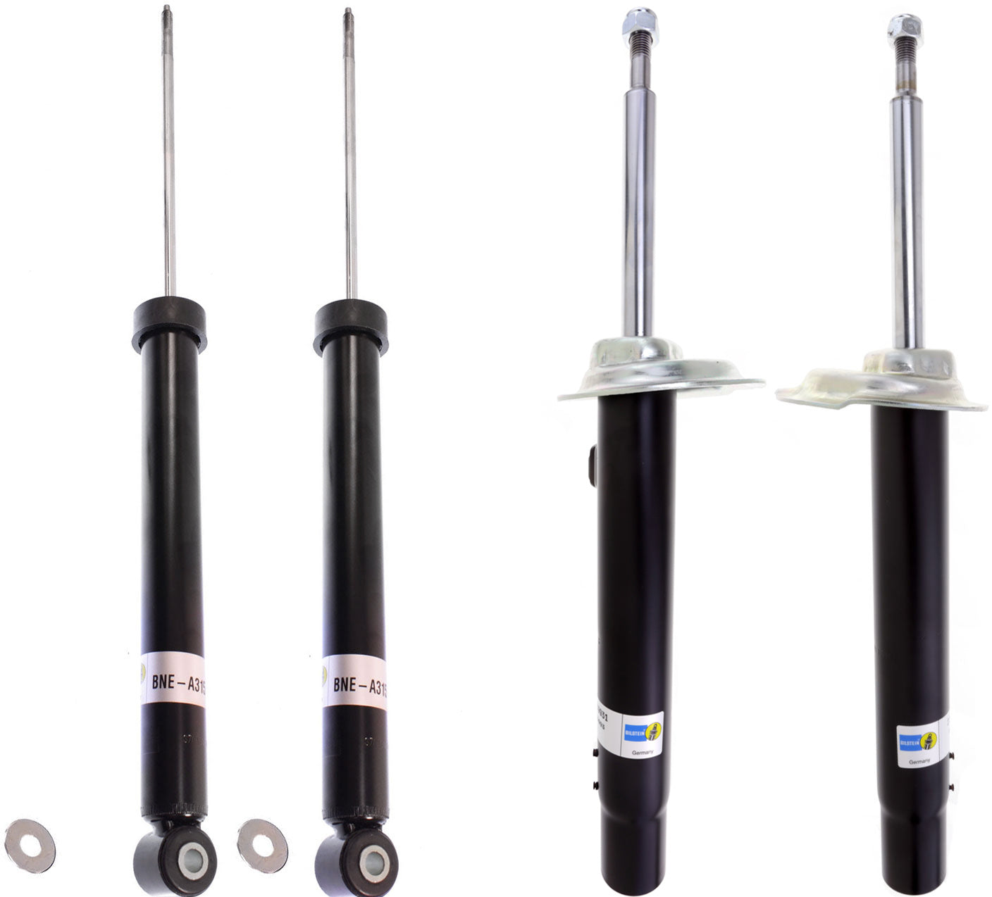 SET-BIL22139948-C Front and Rear, Driver and Passenger Side, B4 OE Replacement Series