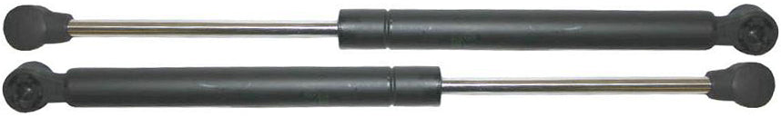Driver and Passenger Side Hood Lift Supports, Sedan, 9 in. Compressed Length