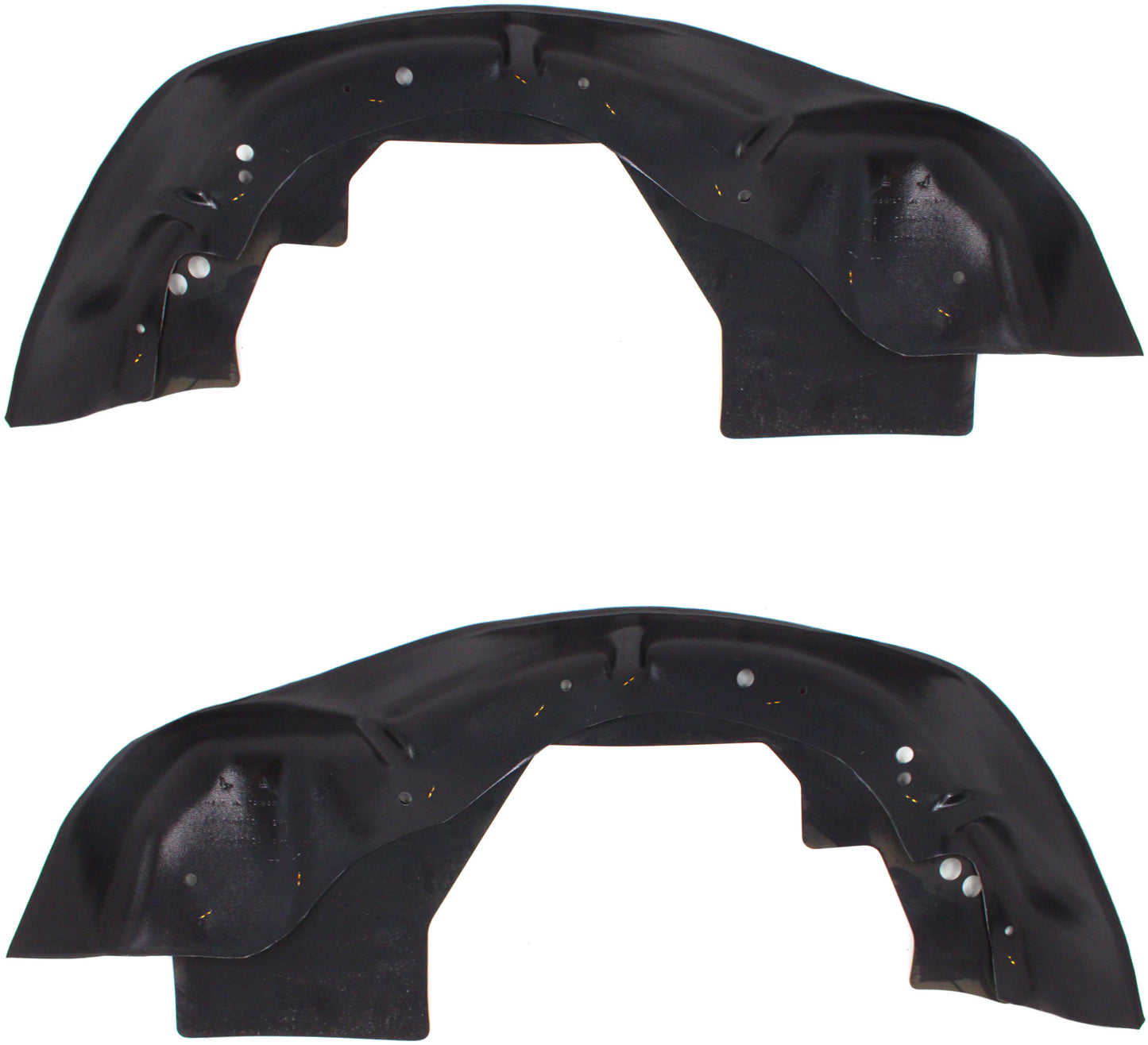 Front, Driver and Passenger Side, Inner Section, Fender Liner