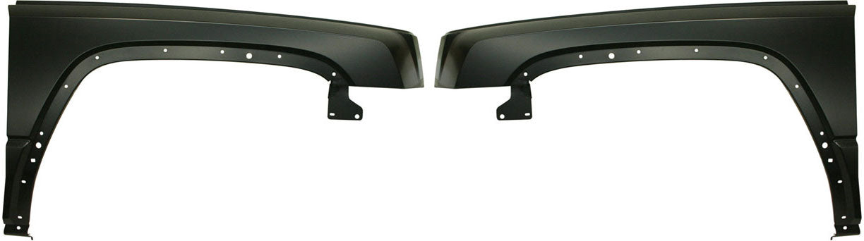 Front, Driver and Passenger Side Fenders, With Antenna Hole