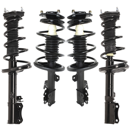 Front and Rear, Driver and Passenger Side Fully Loaded Strut