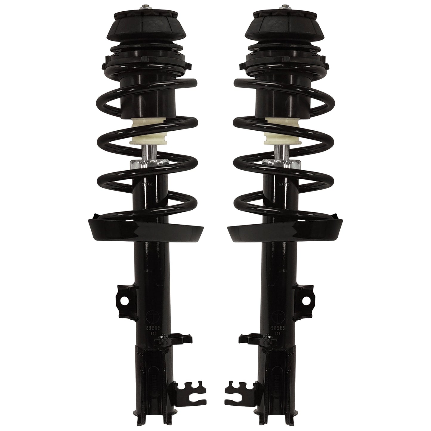 Rear, Driver and Passenger Side Fully Loaded Struts, Use To Depletion