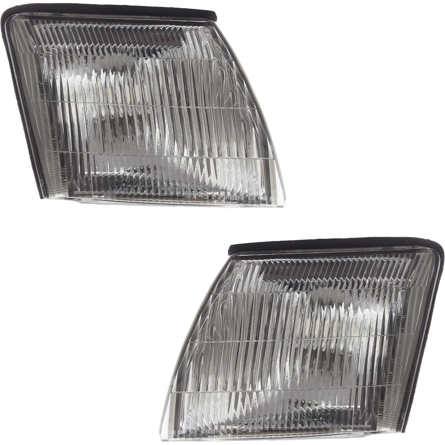 Driver and Passenger Side Halogen Corner Light, Without bulb(s)