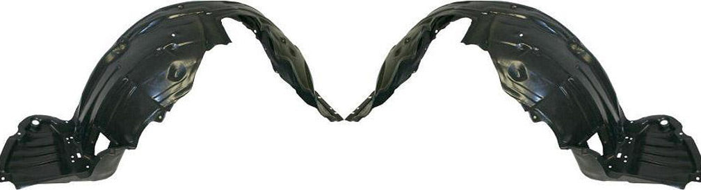 Front, Driver and Passenger Side, Fender Liner