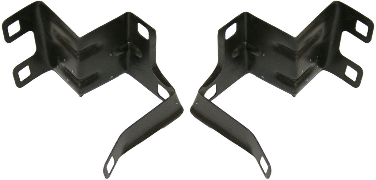 Front, Driver and Passenger Side, Upper Bumper Brackets