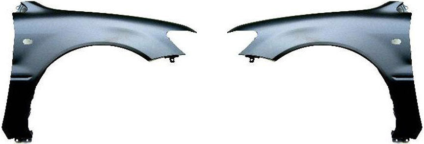 Front, Driver and Passenger Side Fenders, With turn signal light hole