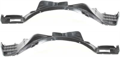 Front, Driver and Passenger Side, Fender Liner
