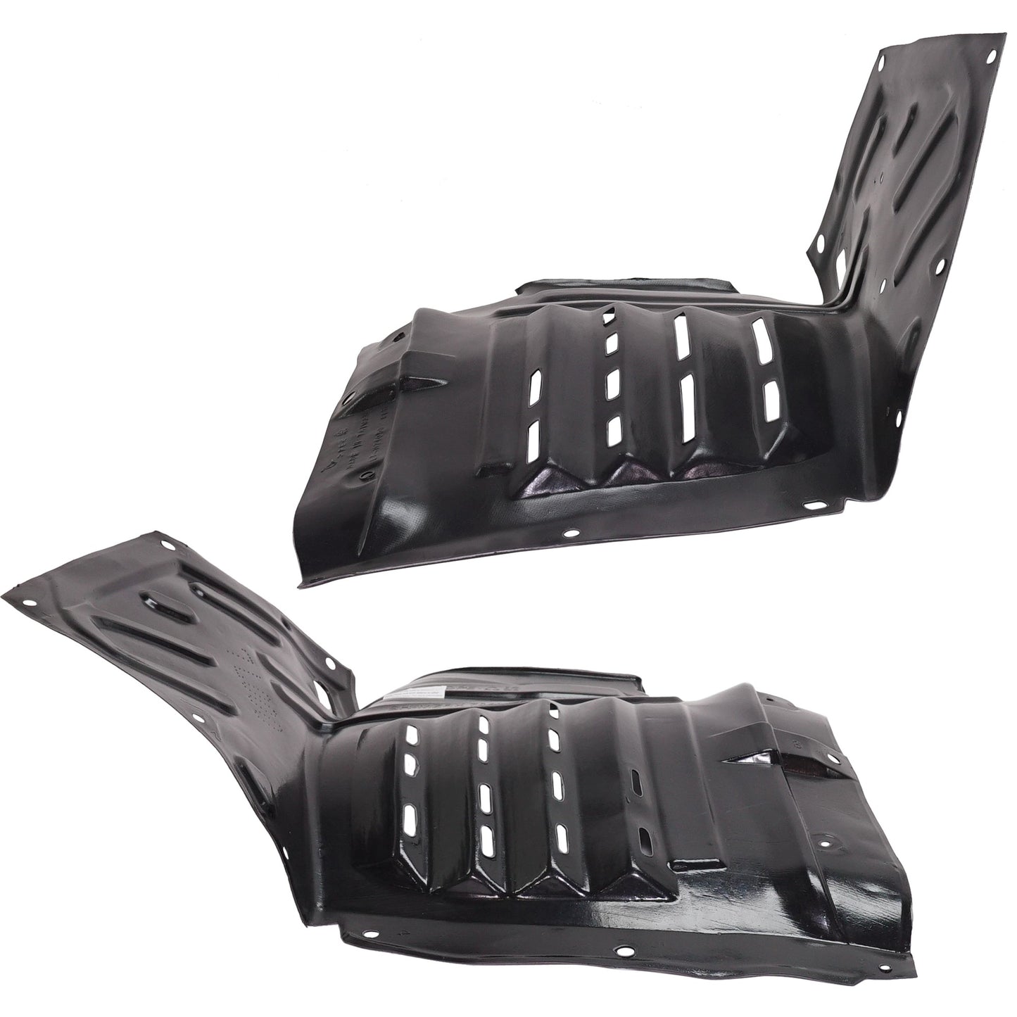 Front, Driver and Passenger Side, Front Section, Fender Liner