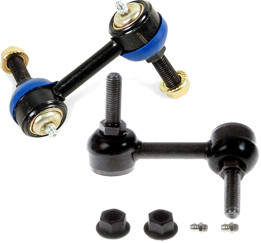 SET-MEMK6666-F Front, Driver and Passenger Side Sway Bar Link, Supreme Series