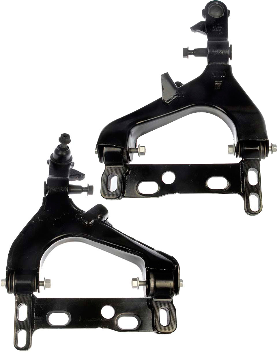 SET-RB521032 Front, Driver and Passenger Side, Lower Control Arm