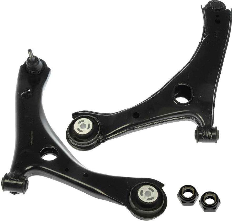 SET-RB521710 Front, Driver and Passenger Side, Lower Control Arm