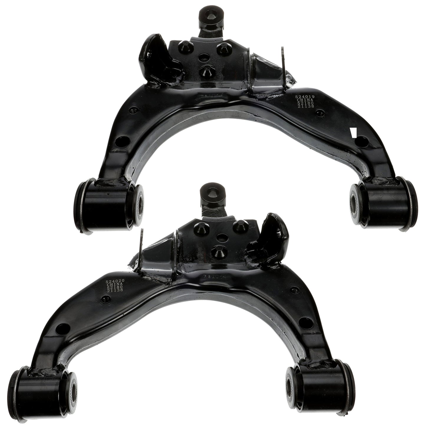 SET-RB524019-F Front, Driver and Passenger Side, Lower Control Arm, OE Solutions Series