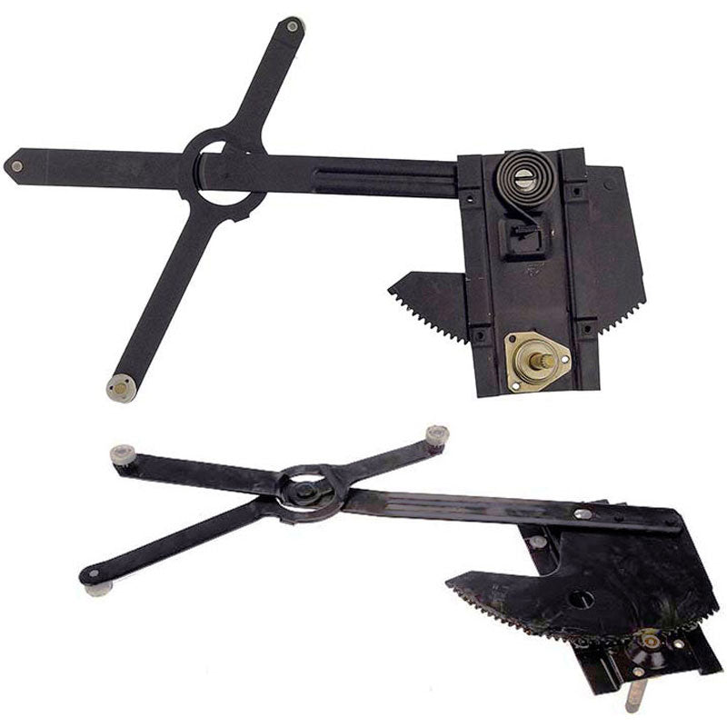 SET-RB740650 Front, Driver and Passenger Side OE Solutions Series Manual Window Regulator, Hand-Crank Type
