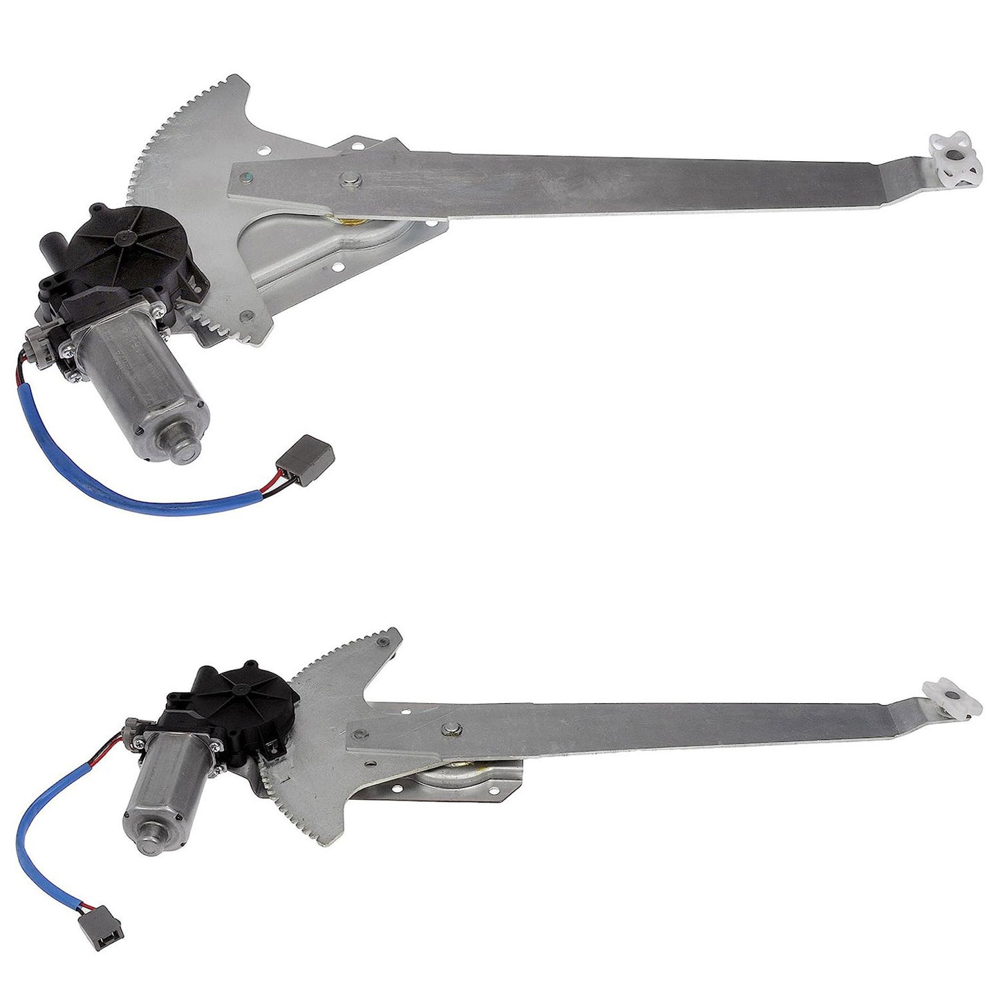 SET-RB741674-F Front, Driver and Passenger Side OE Solutions Series Power Window Regulator, With Motor