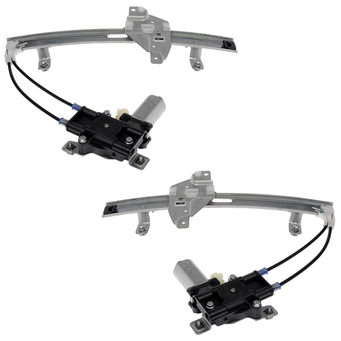 SET-RB741709-R Rear, Driver and Passenger Side OE Solutions Series Power Window Regulator, With Motor