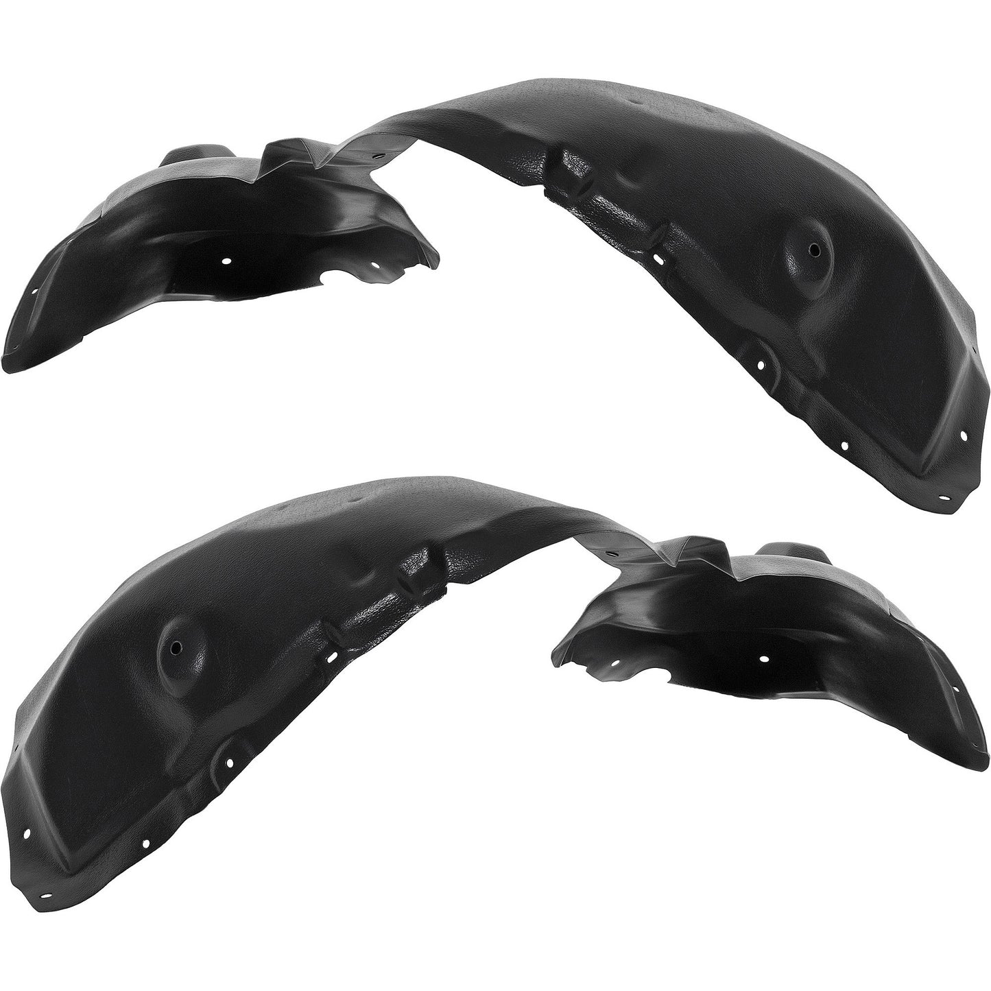 Front, Driver and Passenger Side, Fender Liner