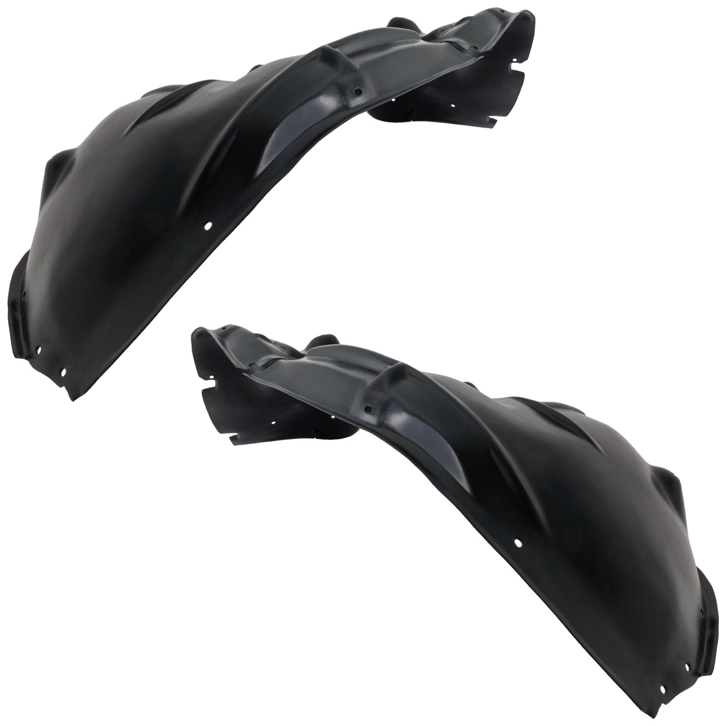 Front, Driver and Passenger Side, Fender Liner