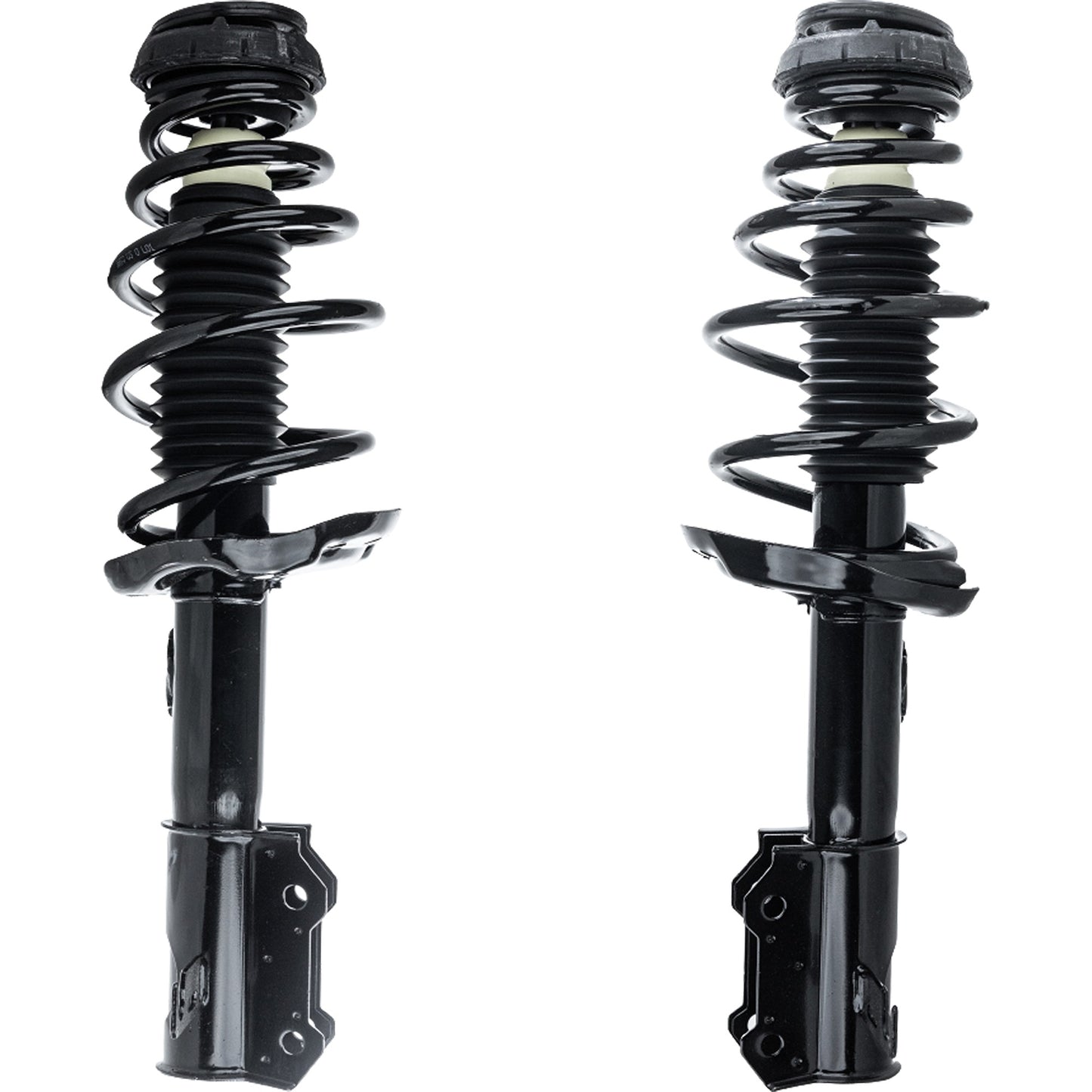 Front, Driver and Passenger Side Fully Loaded Strut, FWD