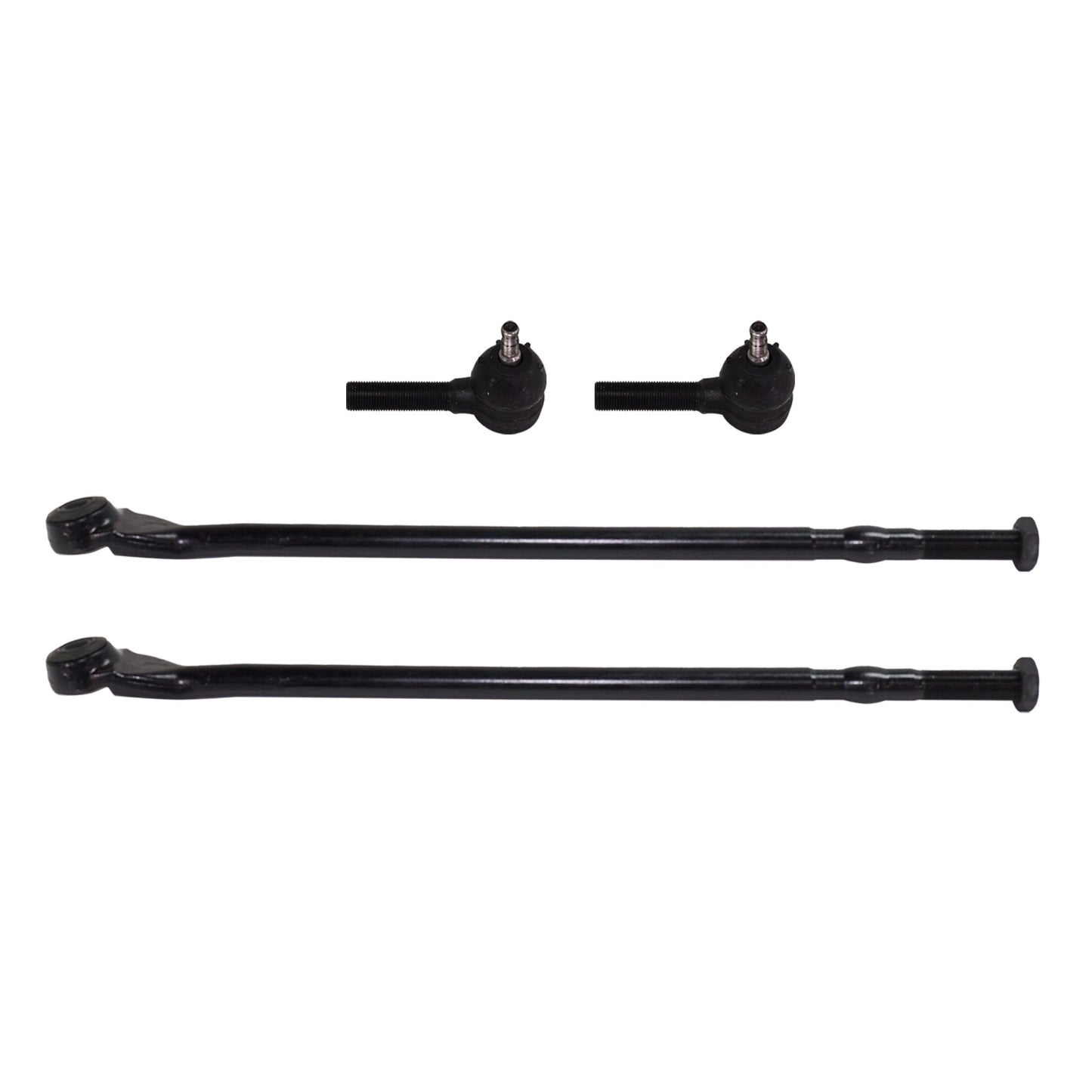 Front, Driver and Passenger Side, Inner and Outer Tie Rod Ends