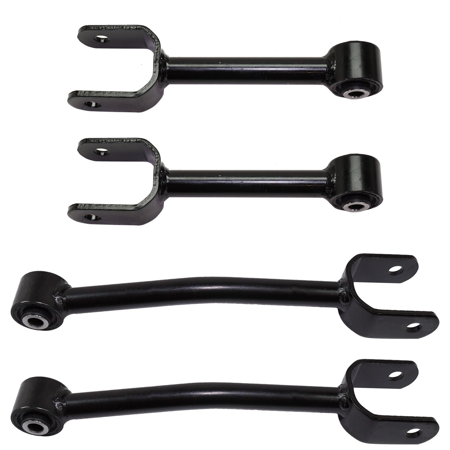Rear, Driver or Passenger Side, Upper and Lower Control Arm
