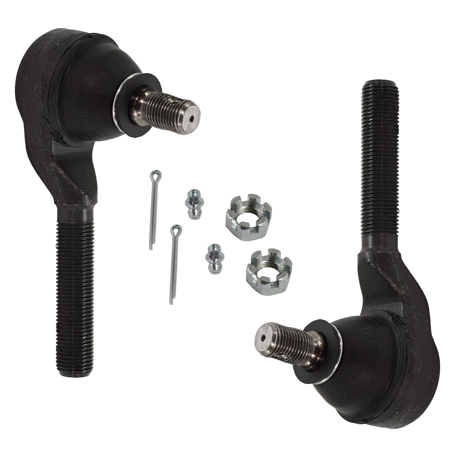 Front, Driver and Passenger Side, Outer Tie Rod Ends
