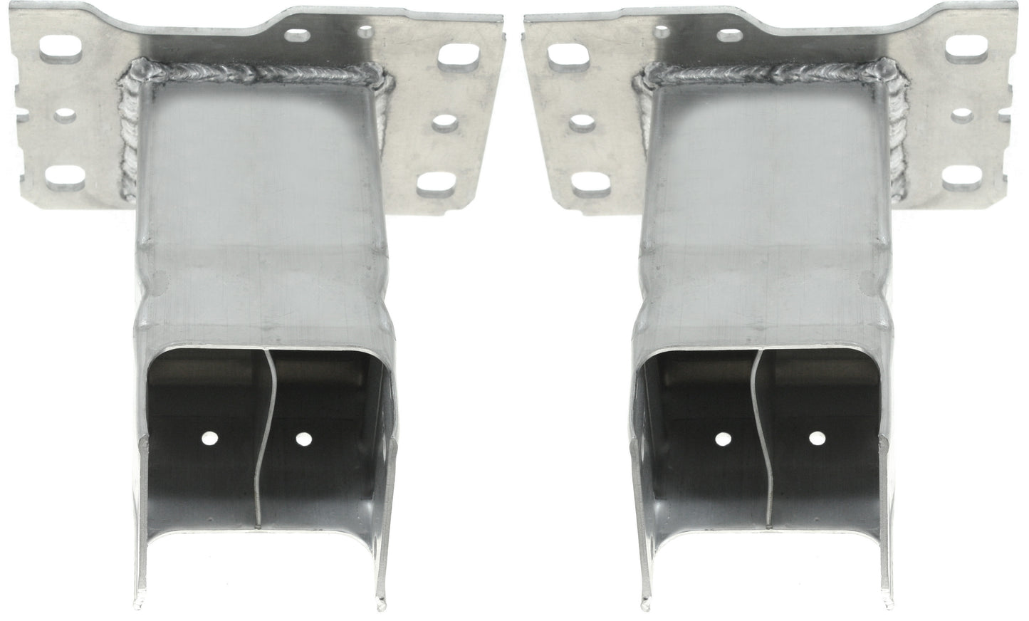 Front, Driver and Passenger Side Bumper Brackets, Impact Bar