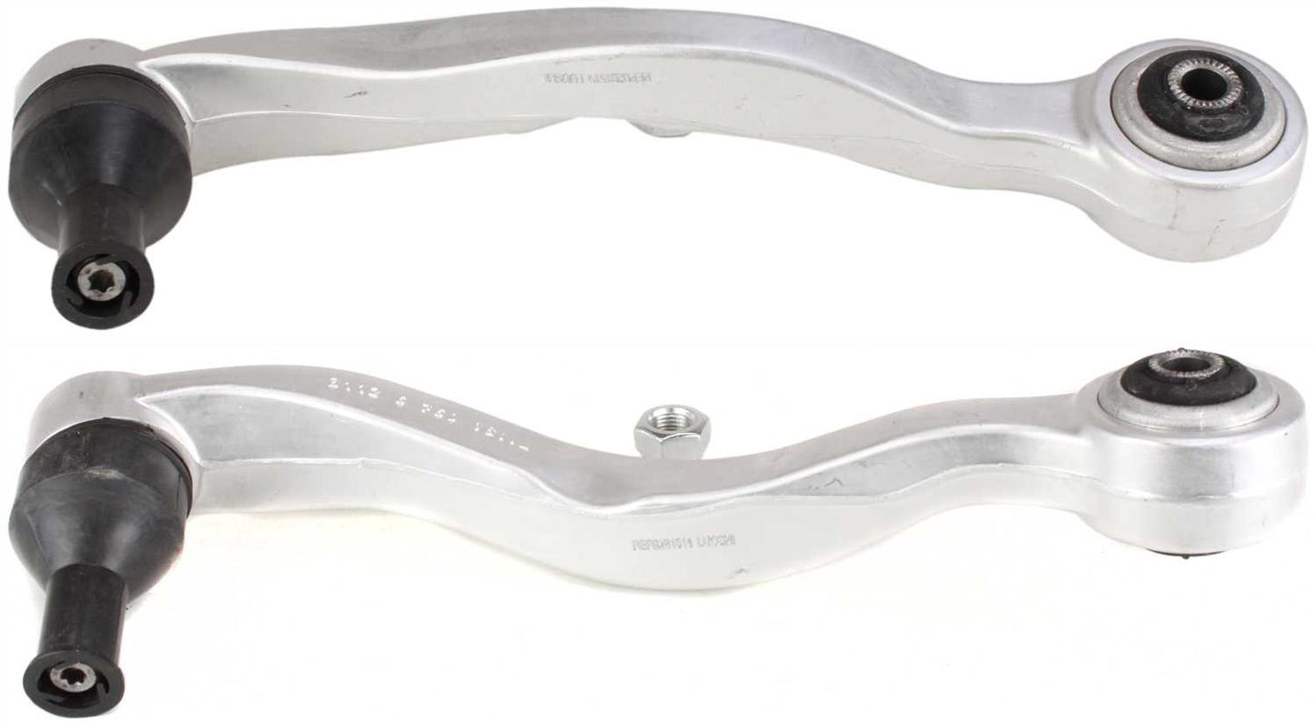 Front, Driver and Passenger Side, Lower, Rearward Control Arms