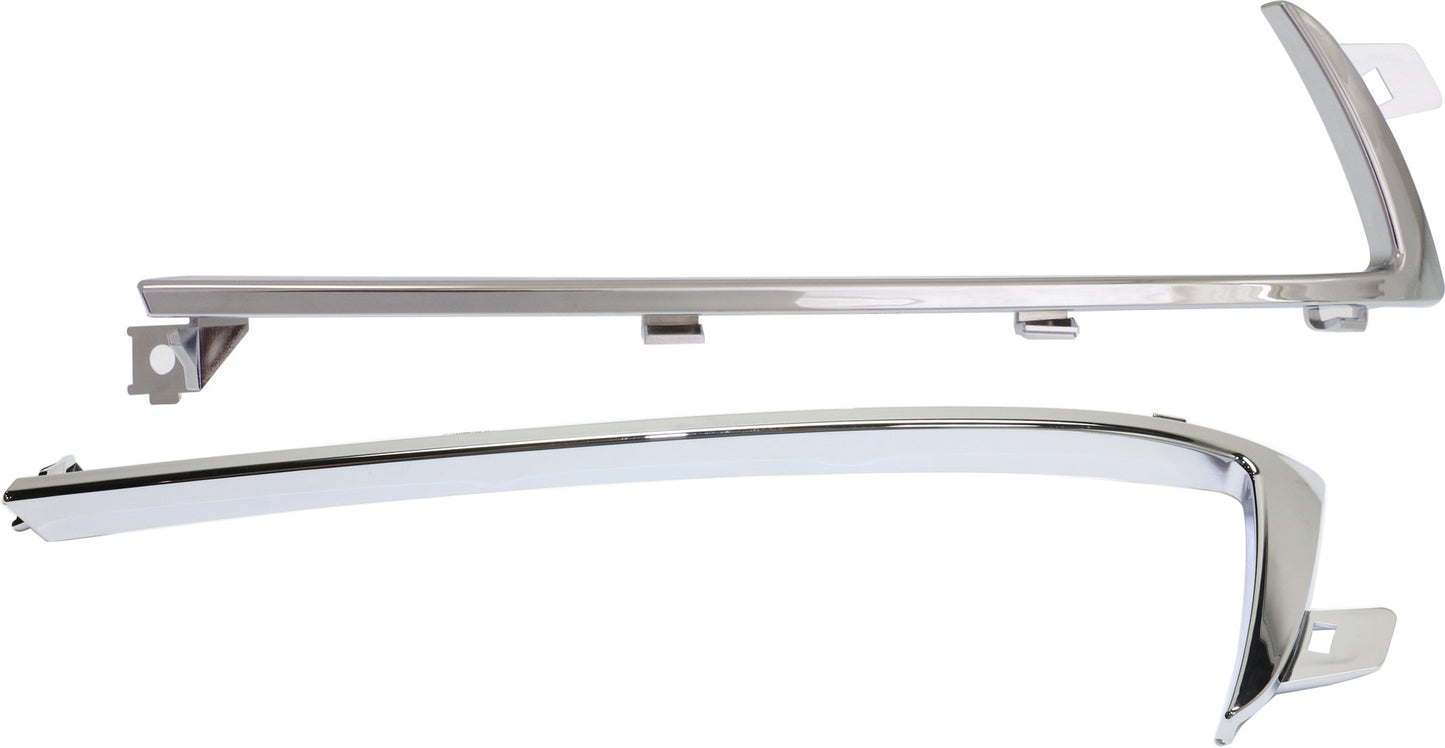 Grille Trim, Driver and Passenger Side, Chrome